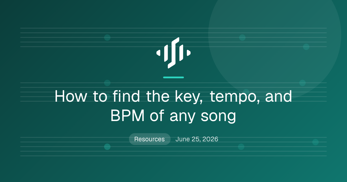 How to Find the Key, Tempo, and BPM of Any Song - Songscription AI